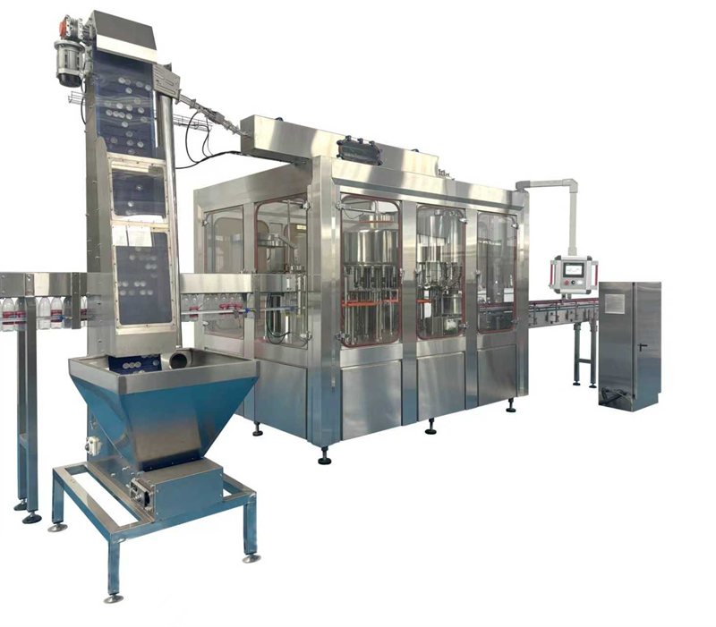 Bottle Filling Machine Rotary 3-in-1