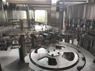 Detail rotary filler internal
